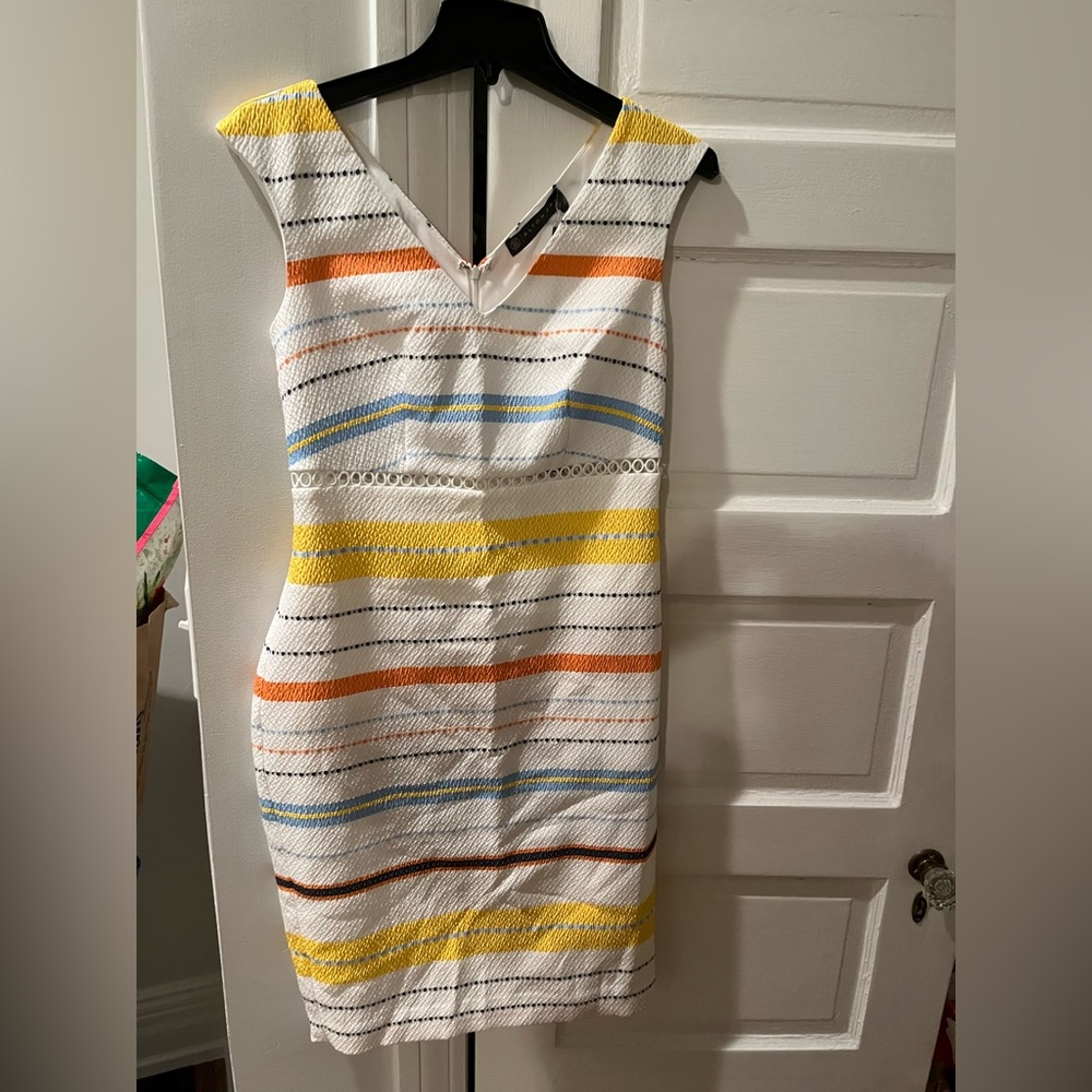 Multicolored NTW cocktail length dress